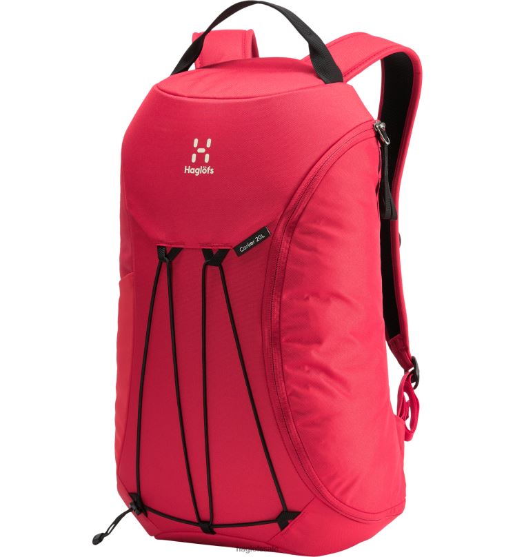 Scarlet Red Men Haglofs Corker 20 Backpacks & Bags ZXT0L439