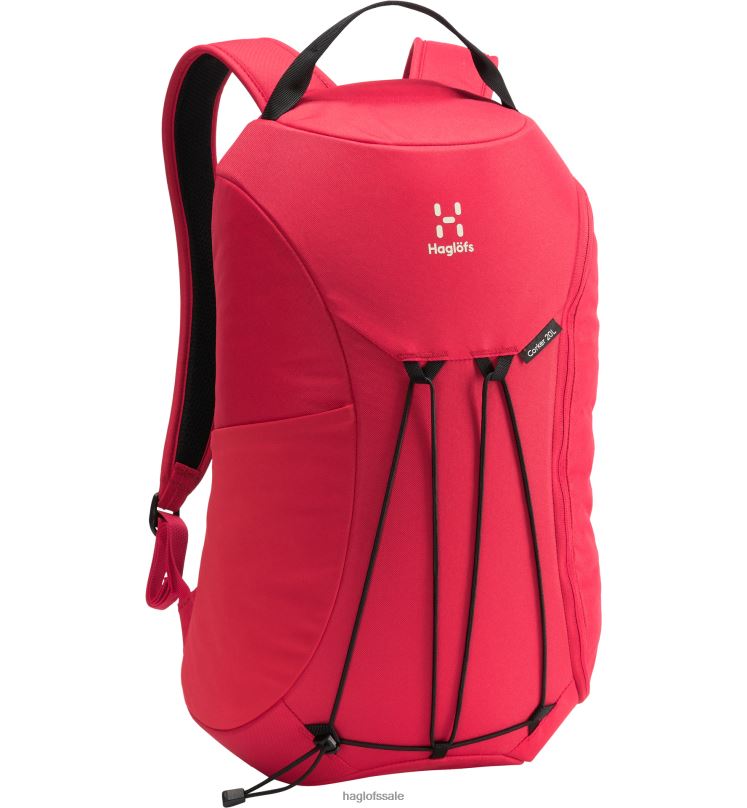Scarlet Red Men Haglofs Corker 20 Backpacks & Bags ZXT0L439