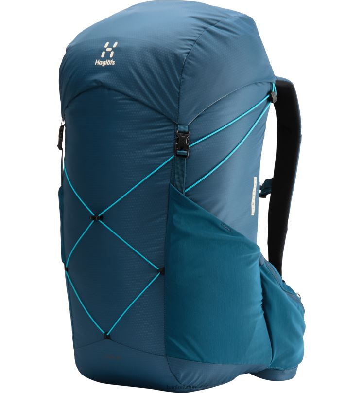 Dark Ocean/Maui Blue Men Haglofs L.I.M 35 Backpacks & Bags ZXT0L459