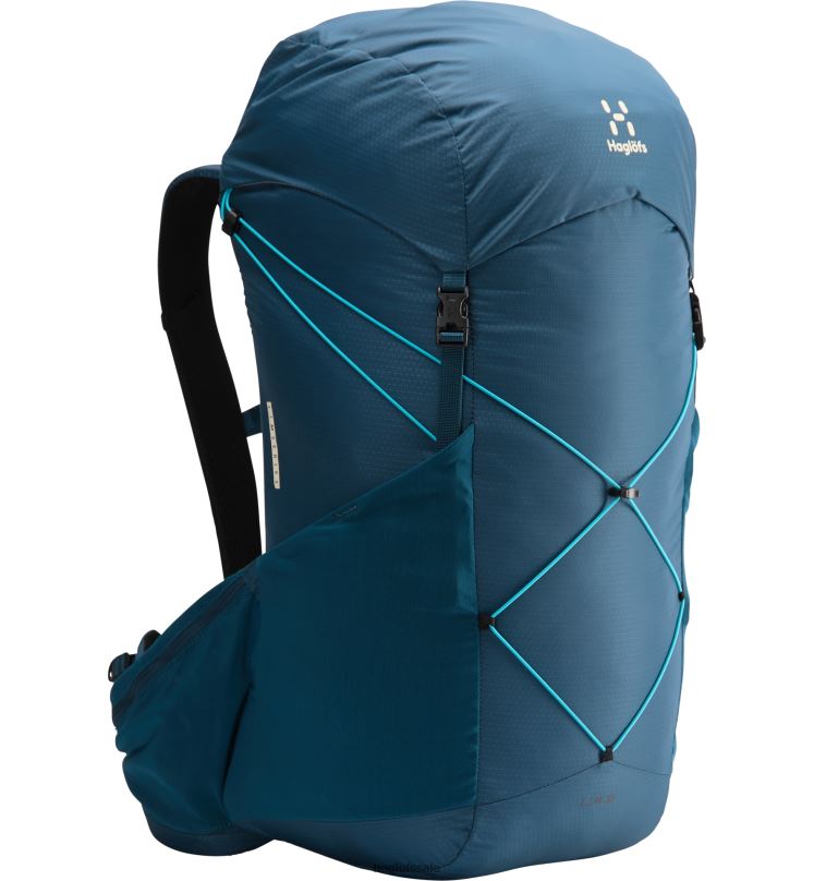 Dark Ocean/Maui Blue Men Haglofs L.I.M 35 Backpacks & Bags ZXT0L459