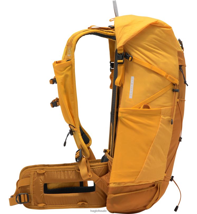 Desert Yellow/Sunny Yellow Men Haglofs L.I.M Airak 24 Backpacks & Bags ZXT0L474