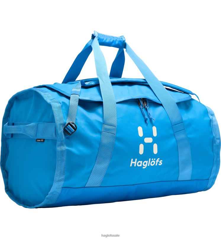 Nordic Blue Men Haglofs Lava 90 Backpacks & Bags ZXT0L467