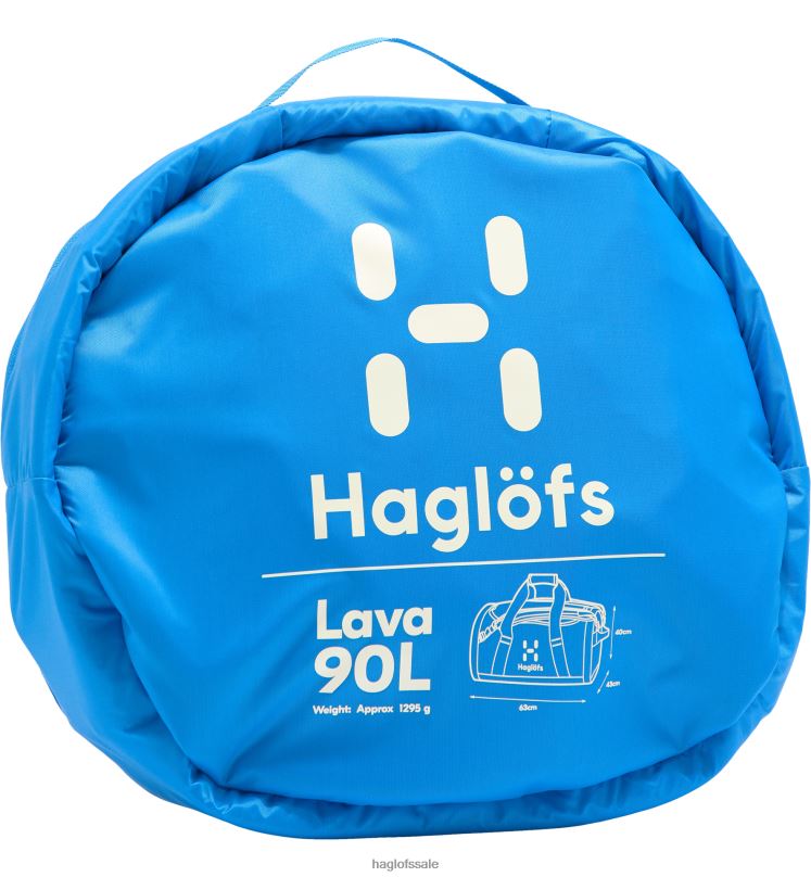 Nordic Blue Men Haglofs Lava 90 Backpacks & Bags ZXT0L467