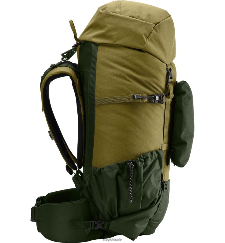 Seaweed Green/Olive Green Men Haglofs Vyn 70 Backpacks & Bags ZXT0L481