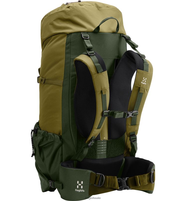 Seaweed Green/Olive Green Men Haglofs Vyn 70 Backpacks & Bags ZXT0L481