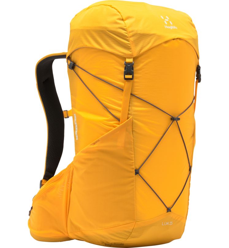 Sunny Yellow Men Haglofs L.I.M 25 Backpacks & Bags ZXT0L465
