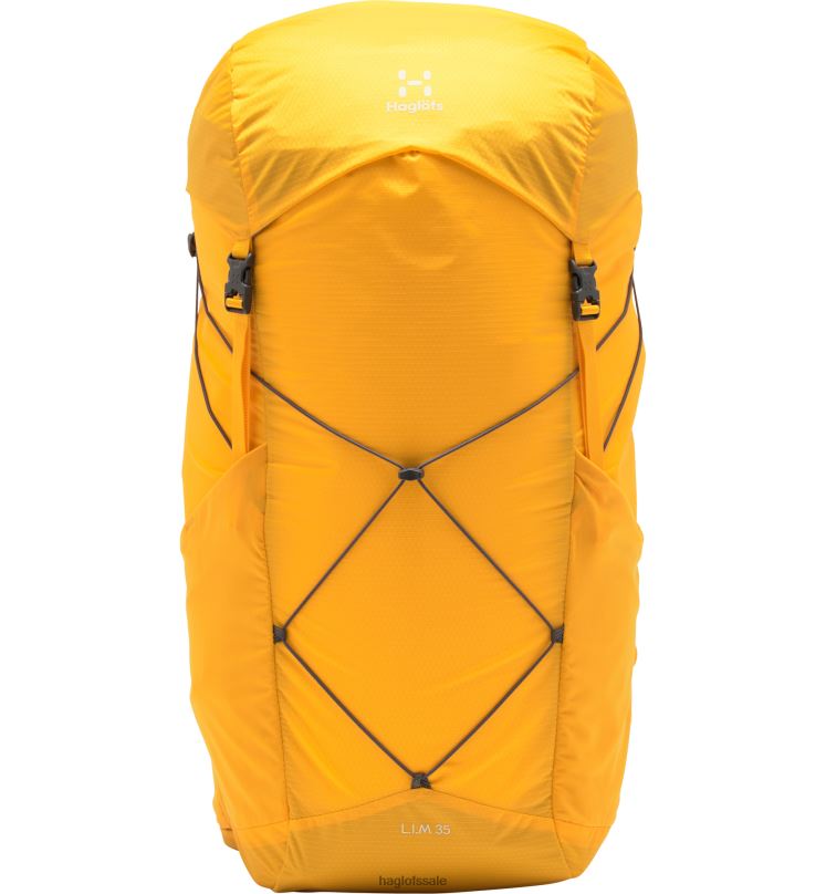 Sunny Yellow Men Haglofs L.I.M 35 Backpacks & Bags ZXT0L460