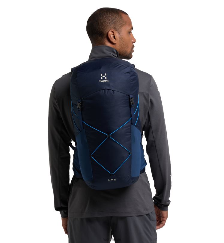 Tarn Blue Men Haglofs L.I.M 25 Backpacks & Bags ZXT0L462