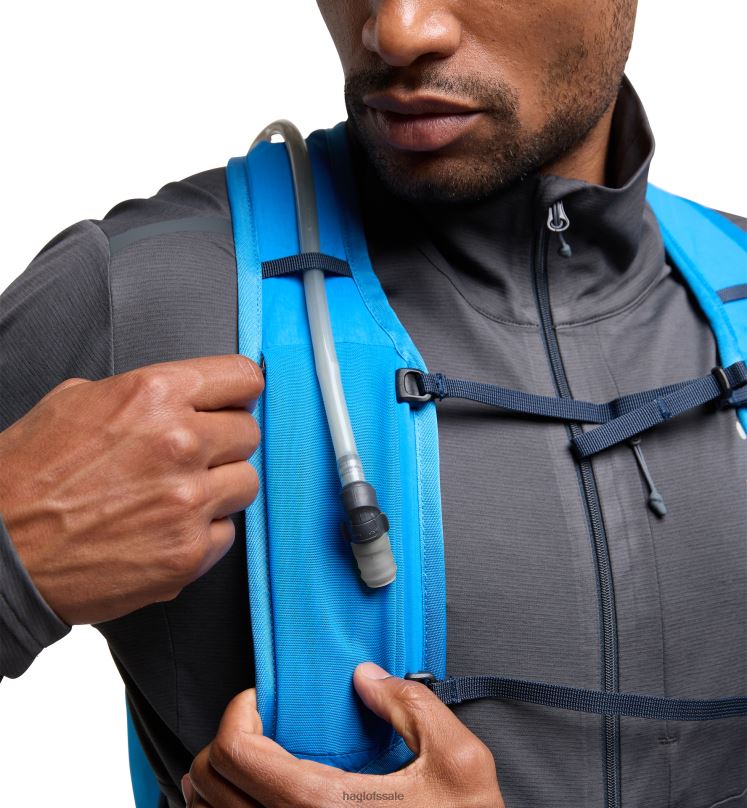 Tarn Blue/Nordic Blue Men Haglofs L.I.M Airak 14 Backpacks & Bags ZXT0L476