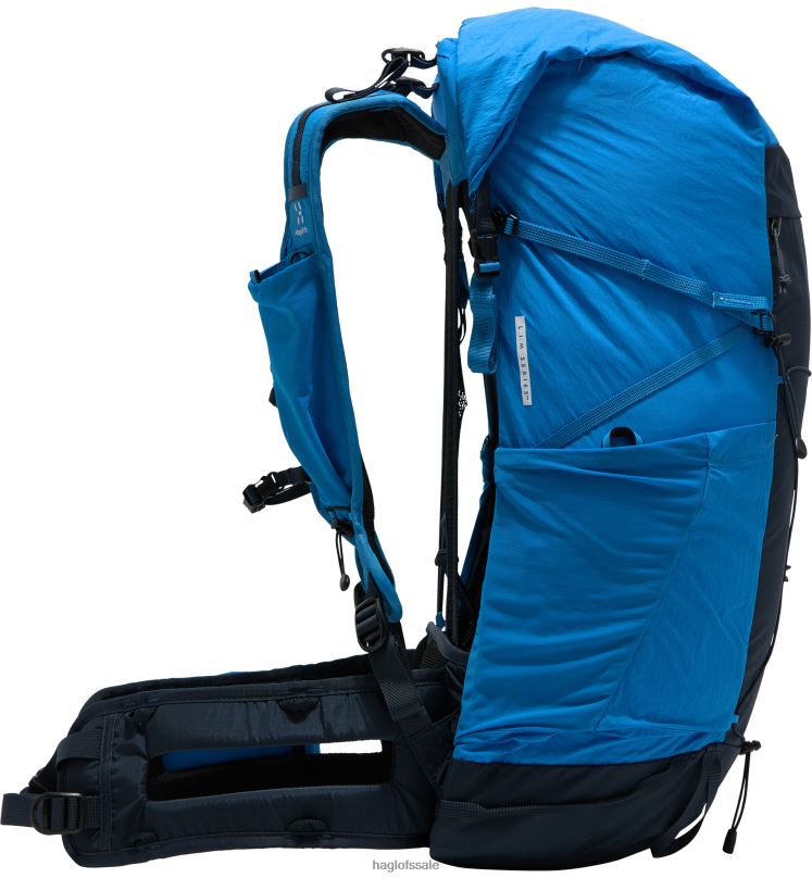 Tarn Blue/Nordic Blue Men Haglofs L.I.M Airak 38 Backpacks & Bags ZXT0L471
