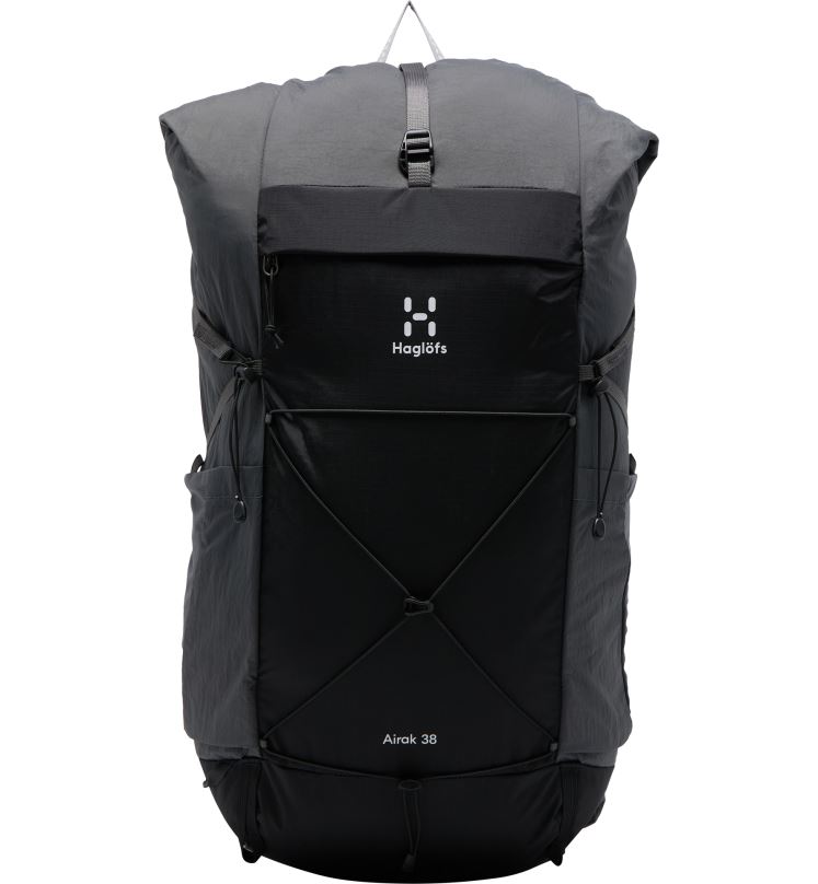 True Black/Magnetite Men Haglofs L.I.M Airak 38 Backpacks & Bags ZXT0L470