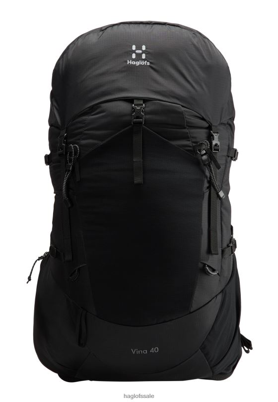 True Black Men Haglofs Vina 40 Backpacks & Bags ZXT0L482
