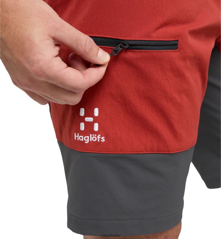 Corrosion/Magnetite Men Haglofs Mid Slim Shorts Bottoms ZXT0L363