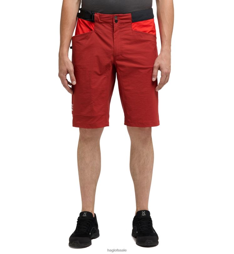 Corrosion/Zenith Red Men Haglofs ROC Spitz Shorts Bottoms ZXT0L365
