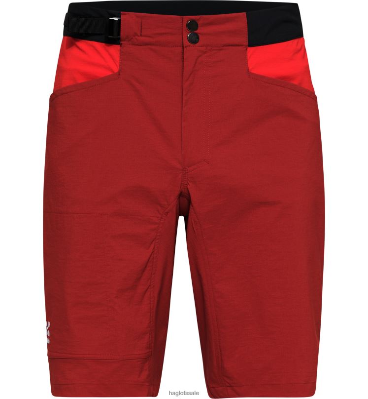 Corrosion/Zenith Red Men Haglofs ROC Spitz Shorts Bottoms ZXT0L365