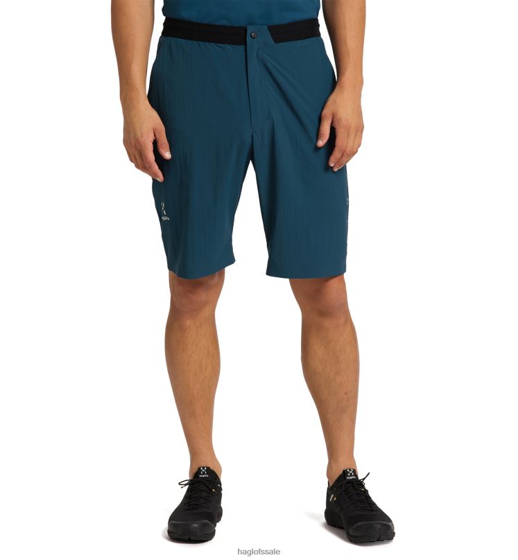 Dark Ocean Men Haglofs L.I.M Strive Lite Shorts Bottoms ZXT0L387