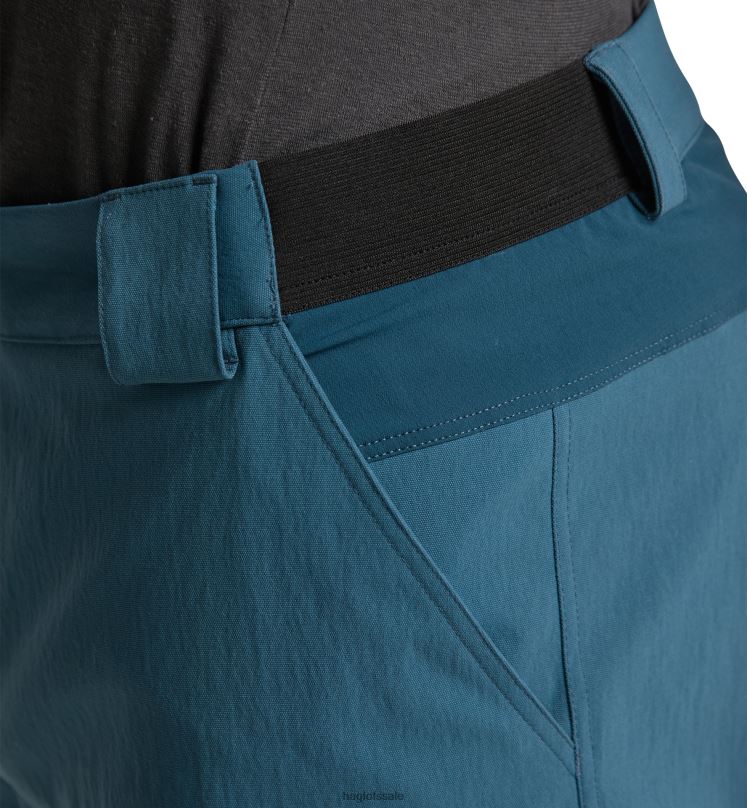 Dark Ocean/Tarn Blue Men Haglofs Rugged Standard Shorts Bottoms ZXT0L384