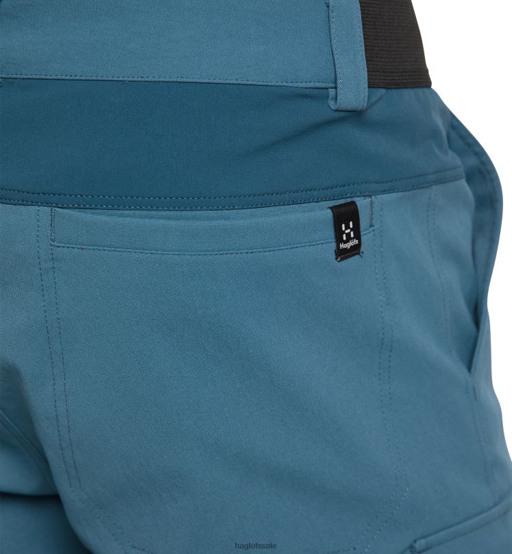 Dark Ocean/Tarn Blue Men Haglofs Rugged Standard Shorts Bottoms ZXT0L384