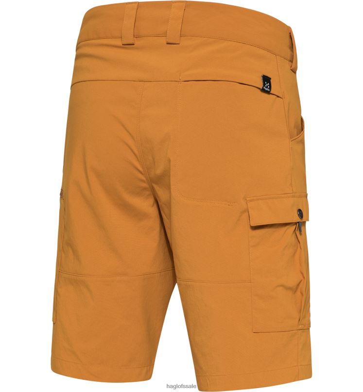 Golden Brown Men Haglofs Mid Standard Shorts Bottoms ZXT0L355