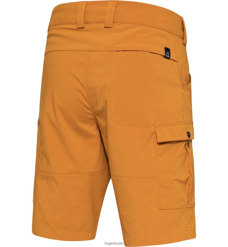 Golden Brown Men Haglofs Mid Standard Shorts Bottoms ZXT0L355