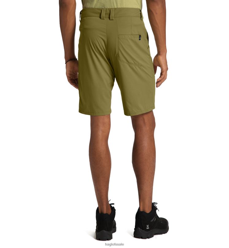 Olive Green Men Haglofs Lite Standard Shorts Bottoms ZXT0L372