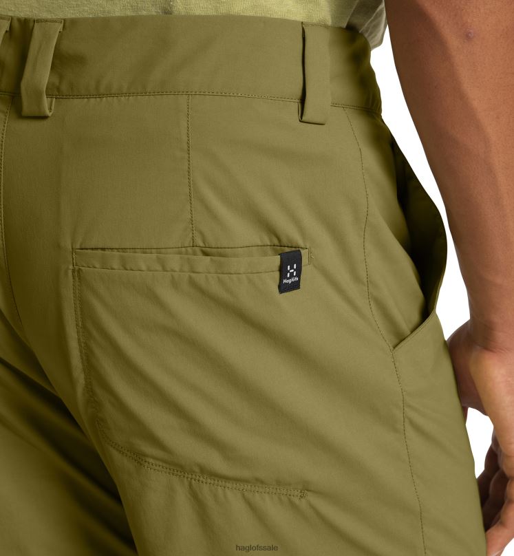 Olive Green Men Haglofs Lite Standard Shorts Bottoms ZXT0L372