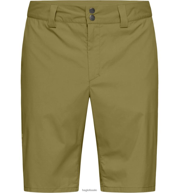 Olive Green Men Haglofs Lite Standard Shorts Bottoms ZXT0L372