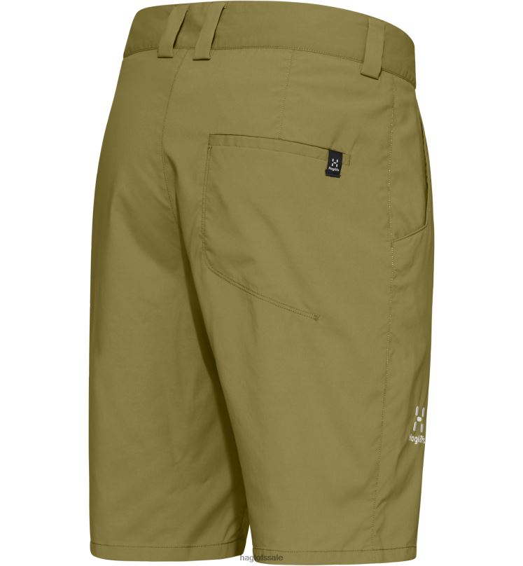Olive Green Men Haglofs Lite Standard Shorts Bottoms ZXT0L372