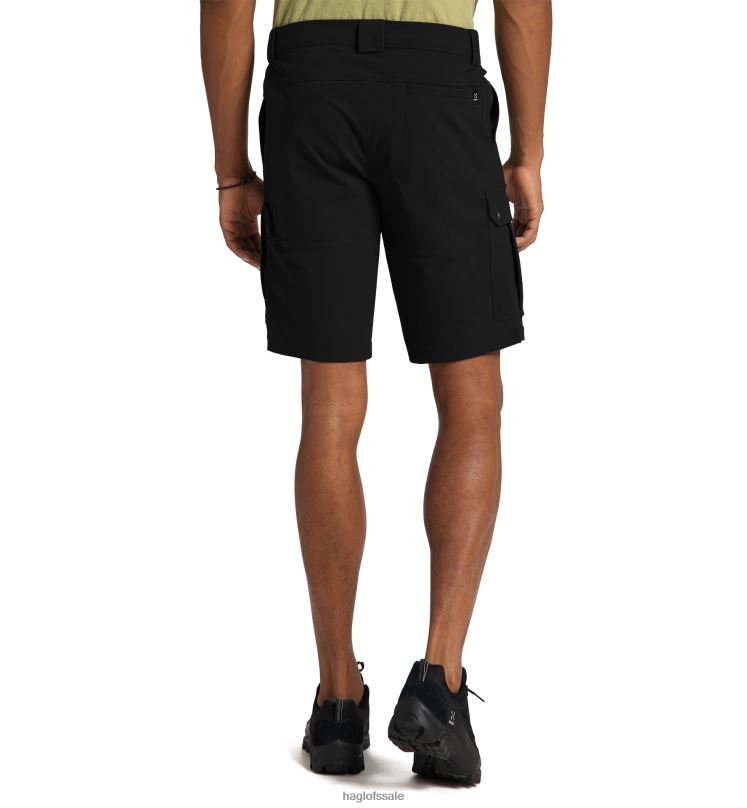 True Black Men Haglofs Rugged Standard Shorts Bottoms ZXT0L381