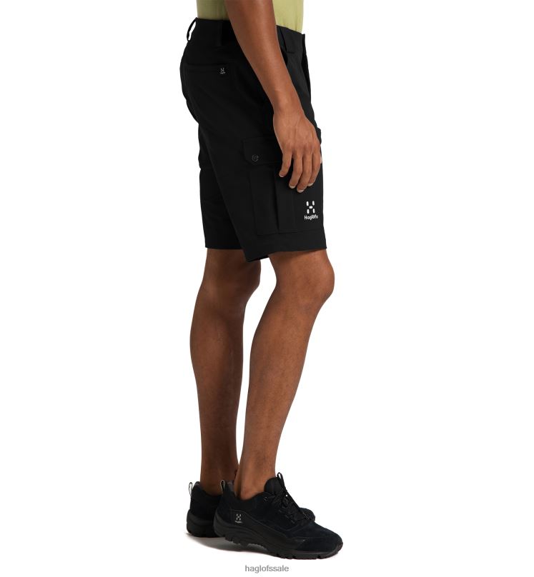 True Black Men Haglofs Rugged Standard Shorts Bottoms ZXT0L381