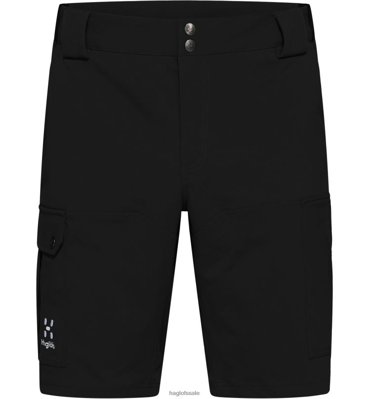 True Black Men Haglofs Rugged Standard Shorts Bottoms ZXT0L381