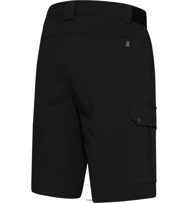 True Black Men Haglofs Rugged Standard Shorts Bottoms ZXT0L381