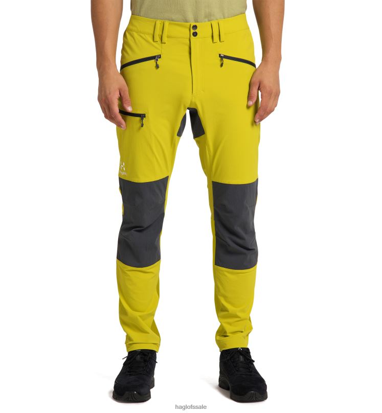Aurora/Magnetite Men Haglofs Mid Slim Pant Bottoms ZXT0L286