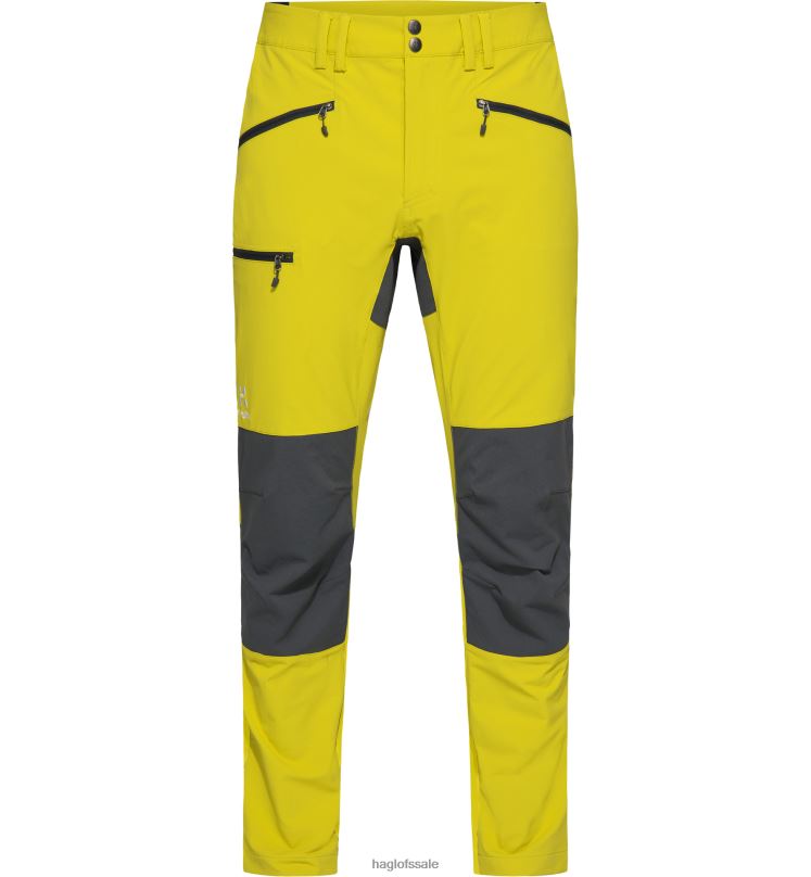 Aurora/Magnetite Men Haglofs Mid Slim Pant Bottoms ZXT0L286