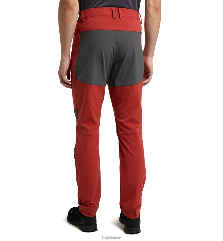 Corrosion/Magnetite Men Haglofs Mid Slim Pant Bottoms ZXT0L289