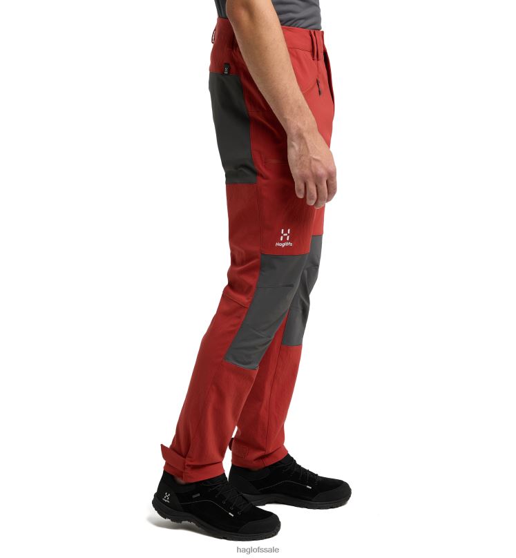 Corrosion/Magnetite Men Haglofs Mid Slim Pant Bottoms ZXT0L289