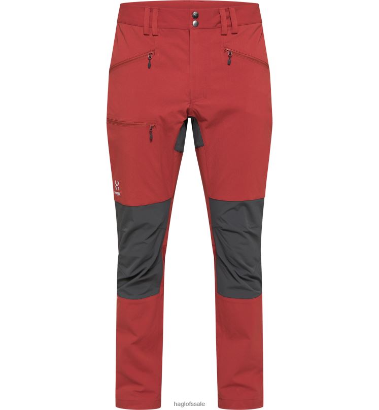 Corrosion/Magnetite Men Haglofs Mid Slim Pant Bottoms ZXT0L289