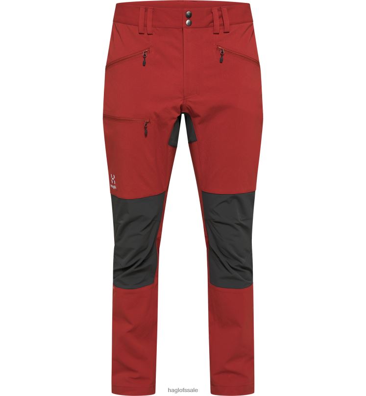 Corrosion/Magnetite Men Haglofs Mid Slim Pant Bottoms ZXT0L289