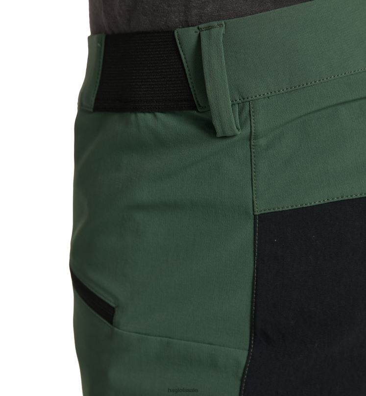 Fjell Green/True Black Men Haglofs Mid Slim Pant Bottoms ZXT0L284