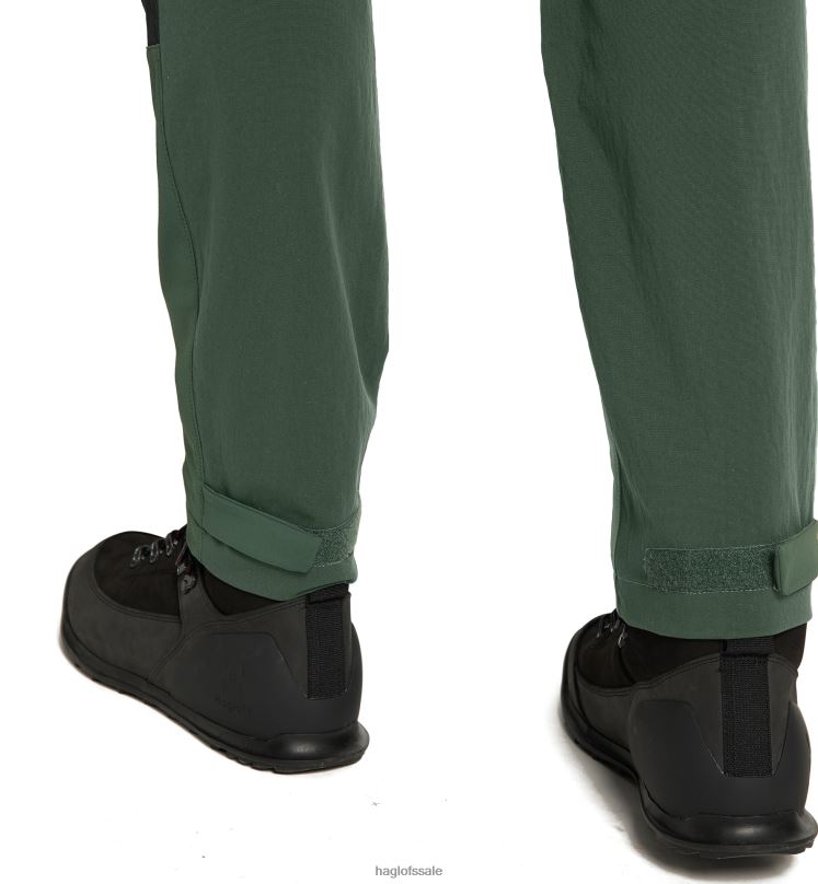 Fjell Green/True Black Men Haglofs Mid Slim Pant Bottoms ZXT0L284