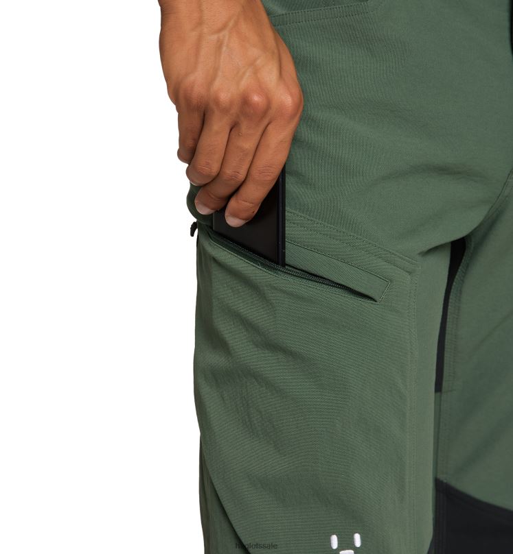 Fjell Green/True Black Men Haglofs Rugged Standard Pant Bottoms ZXT0L321