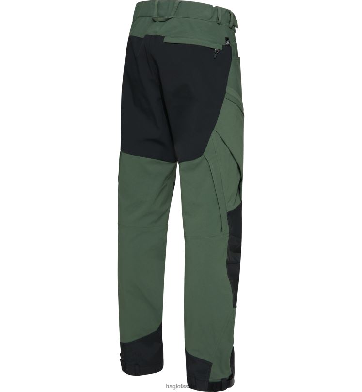 Fjell Green/True Black Men Haglofs Rugged Standard Pant Bottoms ZXT0L321