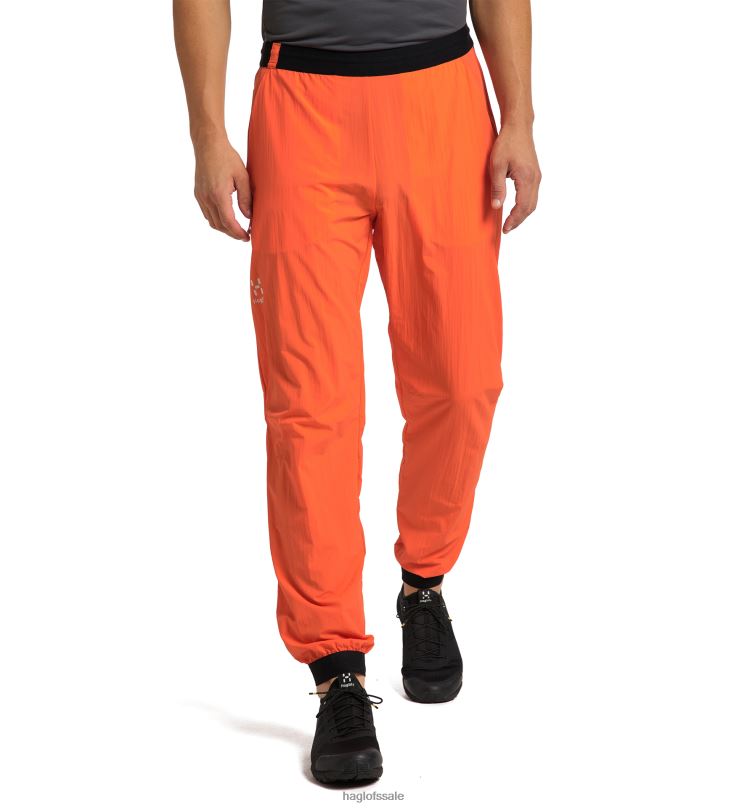 Flame Orange Men Haglofs L.I.M Lite Pant Bottoms ZXT0L344
