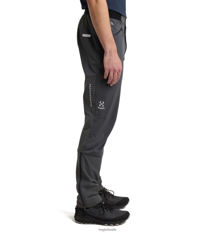 Magnetite Men Haglofs L.I.M Hybrid Softshell Pant Bottoms ZXT0L312