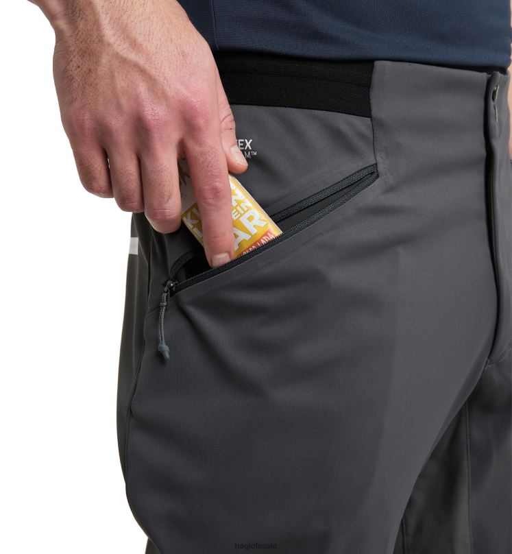 Magnetite Men Haglofs L.I.M Hybrid Softshell Pant Bottoms ZXT0L312