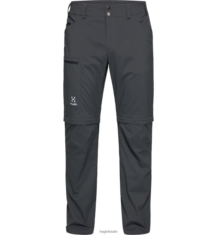 Magnetite Men Haglofs Lite Standard Zip-Off Pant Bottoms ZXT0L329