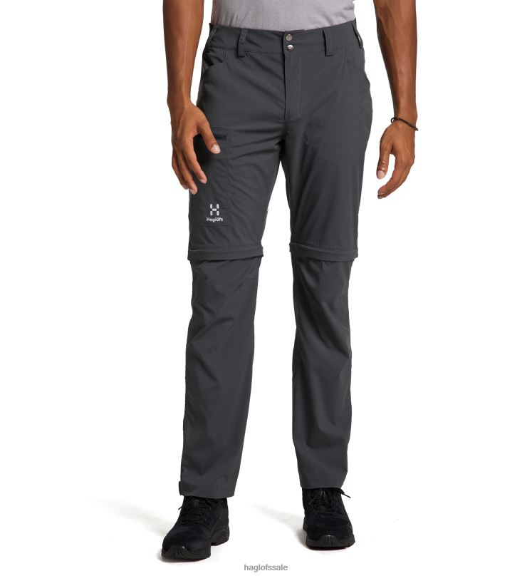 Magnetite Men Haglofs Lite Standard Zip-Off Pant Bottoms ZXT0L329