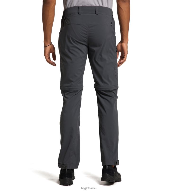 Magnetite Men Haglofs Lite Standard Zip-Off Pant Bottoms ZXT0L329