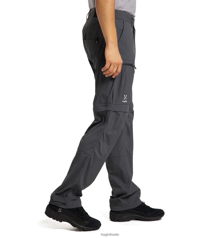 Magnetite Men Haglofs Mid Standard Zip-Off Pant Bottoms ZXT0L295