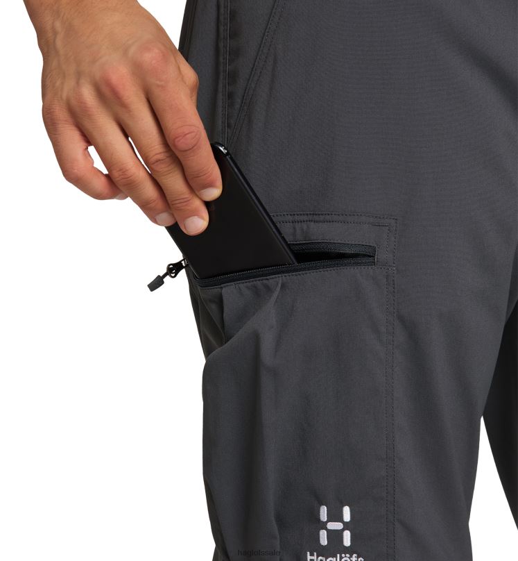 Magnetite Men Haglofs Mid Standard Zip-Off Pant Bottoms ZXT0L295